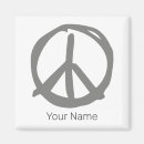 Search for peace sign magnets Hippie