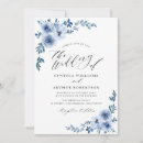 Search for light blue wedding invitations Watercolor floral