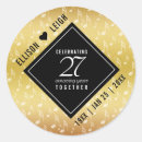 Search for musical wedding stickers Elegant