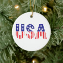 Search for stars and stripes christmas tree decorations Usa