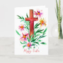 Search for cross easter cards pink
