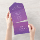 Search for purple and gold wedding invitations Trendy