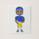 Search for football players puzzles Vintage