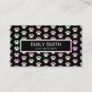 Search for print business cards Dog walker