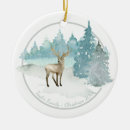 Search for woodland christmas tree decorations Watercolor
