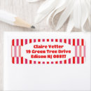 Search for diagonal return address labels Geometric