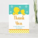 Search for ducky thank you cards Rub a dub dub