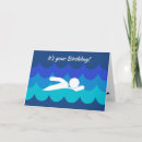 Search for swimmer birthday cards Pool