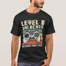 Search for level 8 tshirts 8th