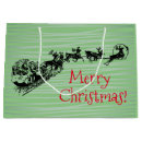 Search for black santa claus gift bags Red