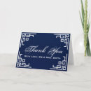 Search for navy blue thank you cards Contemporary
