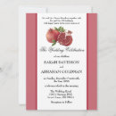 Search for pomegranate wedding invitations Red