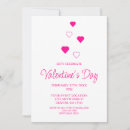 Search for pink heart invitations February