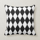 Search for black and white harlequin cushions Classic