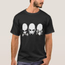 Search for speak no evil tshirts Space