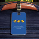 Search for happy face luggage tags Sun