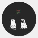 Search for cats dogs stickers Merry christmas