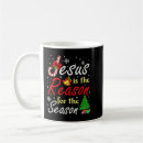 Search for jesus is the reason mugs Santa