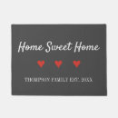Search for grey and white doormats Initials
