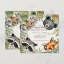 Search for wild square invitations Forest