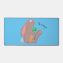 Search for rabbit with carrots mousepads Cartoon