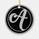 Search for small polka dots christmas tree decorations Monogrammed