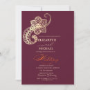 Search for paisley invitations Red