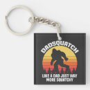 Search for funny fathers day key rings Bigfoot