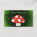 Search for mushroom business cards Fungus
