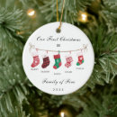 Search for sock christmas tree decorations New parents