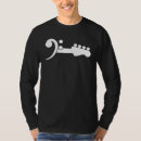 Search for bass clef tshirts Bassist