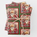 Search for fox christmas wrapping paper Girl