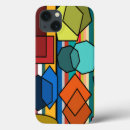 Search for shapes iphone cases Colorful