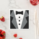 Search for tuxedo napkins Black