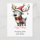 Search for cute reindeer postcards Illustration