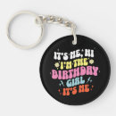Search for its a party key rings Birthday