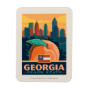 Search for retro advertisements magnets Illustration