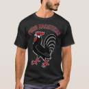 Search for black rooster tshirts Red