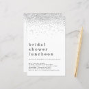 Search for silver bridal shower invitations Budget