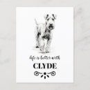 Search for airedale cards invites Airedale terrier dog