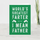 Search for worlds greatest farter postcards World's greatest father