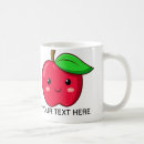 Search for apple fruit mugs Red
