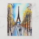 Search for eiffel tower paris france postcards Elegant