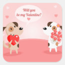 Search for cute dog valentine stickers Couple
