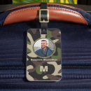 Search for military luggage tags Camouflage