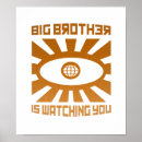 Search for big brother posters Orwellian
