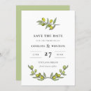 Search for italian save the dates Greenery