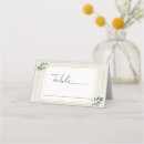 Search for italian place cards Greenery