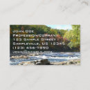 Search for river business cards Fall