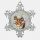 Search for mad hatter christmas tree decorations White rabbit